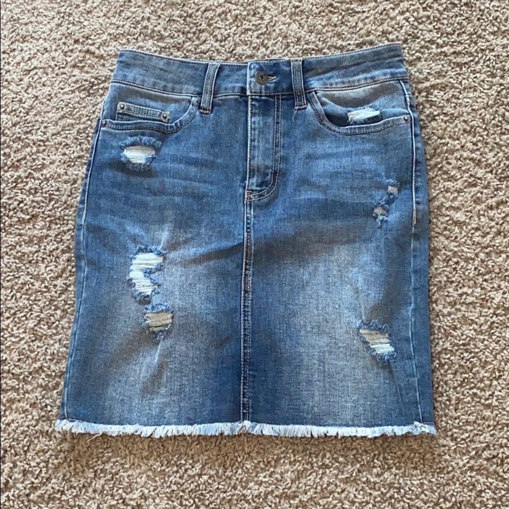 Jean skirt